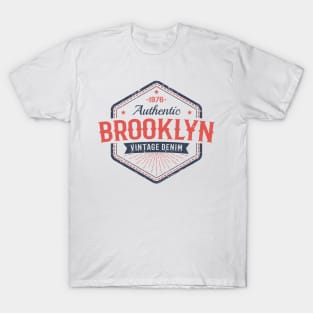 Brooklyn authentic vintage print in American classic style T-Shirt